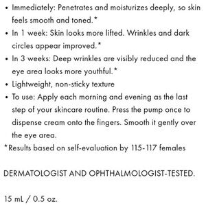 Shiseido LiftDynamic Eye Treatment x2 qty